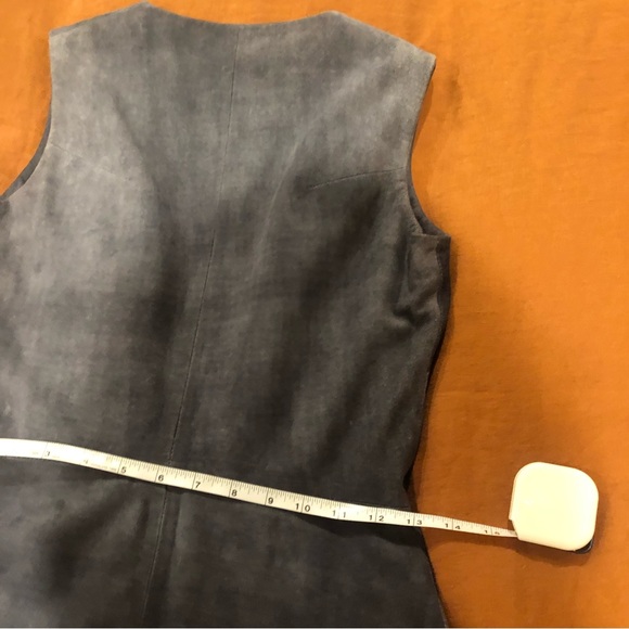 Iris & Ink Suede Leather Dress US4 - Picture 10 of 11